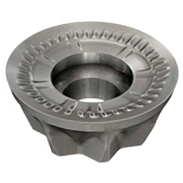 Iscar - R90MT1205 T Grade IC328 Carbide Milling Insert - TiCN Finish, 0.2087" Thick, 12mm Inscribed Circle - Eagle Tool & Supply
