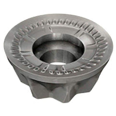 Iscar - R90MT1205 T Grade IC328 Carbide Milling Insert - TiCN Finish, 0.2087" Thick, 12mm Inscribed Circle - Eagle Tool & Supply