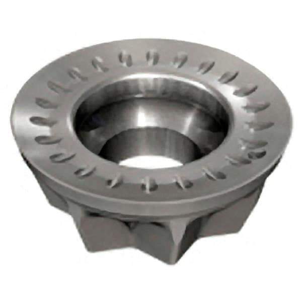 Iscar - RXMT10T3 RM Grade IC950 Carbide Milling Insert - TiAlN Finish, 0.1563" Thick, 10mm Inscribed Circle - Eagle Tool & Supply
