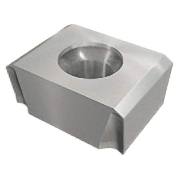 Iscar - LNET1245 N Grade IC910 Carbide Milling Insert - AlTiN Finish, 9.52mm Thick - Eagle Tool & Supply