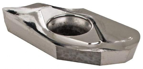 Iscar - HM90 APCR160530 P Grade IC28 Carbide Milling Insert - Uncoated, 0.1772" Thick, 3mm Corner Radius - Eagle Tool & Supply