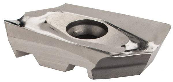 Iscar - HM90 AXCR150508 P Grade IC28 Carbide Milling Insert - Uncoated, 0.1969" Thick, 0.8mm Corner Radius - Eagle Tool & Supply