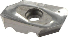 Iscar - HM90 AXCR150520 P Grade IC28 Carbide Milling Insert - Uncoated, 0.1969" Thick, 2mm Corner Radius - Eagle Tool & Supply