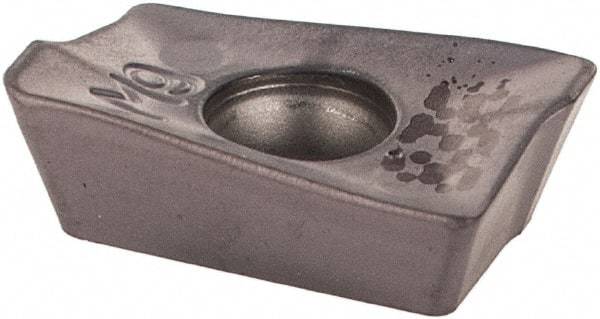Iscar - HM90 APKT1003 8M Grade IC928 Carbide Milling Insert - TiAlN Finish, 0.139" Thick, 0.8mm Corner Radius - Eagle Tool & Supply