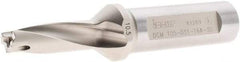 Iscar - 10.5 to 10.9mm Diam, 3xD, 31mm Max Depth, 16mm Shank Diam, 94mm OAL, Replaceable Tip Drill - IDI-SG, IDI-SK Insert, DCM Toolholder, Series ChamDrill - Eagle Tool & Supply