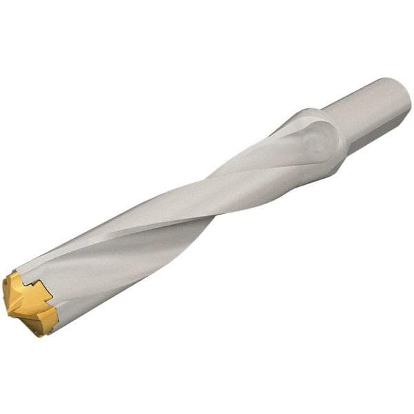 Iscar - 17 to 17.9mm Diam, 5xD, 85mm Max Depth, 20mm Shank Diam, 157.5mm OAL, Replaceable Tip Drill - IDI-SG, IDI-SK Insert, DCM Toolholder, Series ChamDrill - Eagle Tool & Supply