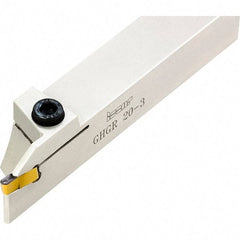 Iscar - External Thread, 0.7874" Max Depth of Cut, 4mm Min Groove Width, 140mm OAL, Right Hand Indexable Grooving Cutoff Toolholder - 25mm Shank Height x 25mm Shank Width, GI.. Insert Style, GHG Toolholder Style, Series Cut Grip - Eagle Tool & Supply