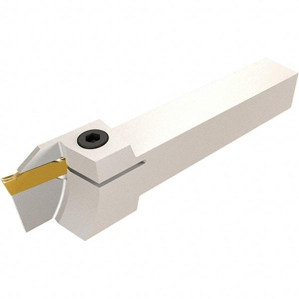 Iscar - PHG, External, Left Hand, 17mm Max Depth of Cut, 2.4 to 3.18mm Groove Width, Indexable Grooving Tool Holder - GDMW 2.4 Insert Compatibility, 25mm Shank Height, 25mm Shank Width, 140mm OAL - Eagle Tool & Supply