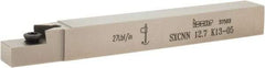 Iscar - XNUW 1305, SXCN External Neutral Indexable Profiling Toolholder - 1/2" Shank Height x 1/2" Shank Width, 4-1/2" Long - Eagle Tool & Supply