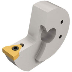 Iscar - Left Hand Cut Indexable Grooving Cartridge - XNUW Insert Style - Eagle Tool & Supply