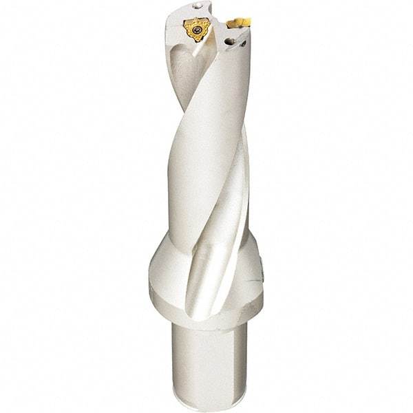 Iscar - 3.94" Max Drill Depth, 3xD, 1-5/16" Diam, Indexable Insert Drill - 1-1/4" Shank Diam, Whistle Notch Shank - Eagle Tool & Supply