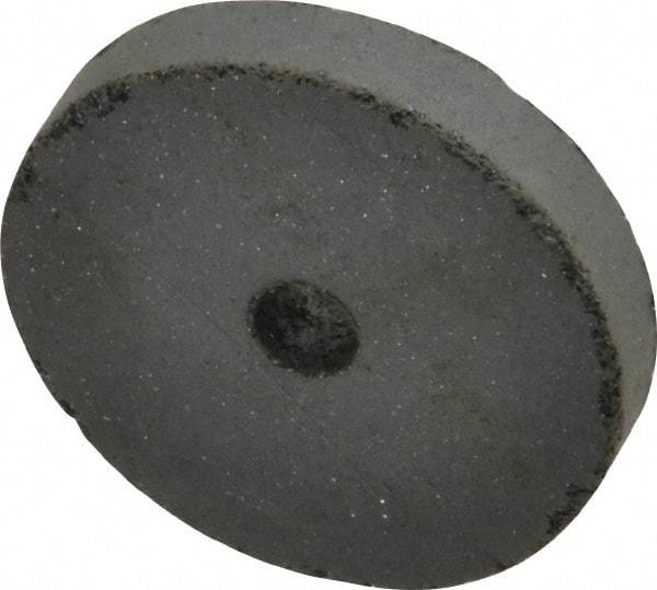 Cratex - 1-1/2" Diam x 1/4" Hole x 1/4" Thick, Surface Grinding Wheel - Silicon Carbide, Coarse Grade, 15,000 Max RPM, Rubber Bond, No Recess - Eagle Tool & Supply