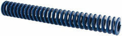 Associated Spring Raymond - 3/4" Hole Diam, 3/8" Rod Diam, 5-1/2" Free Length, Blue Die Spring - 151.3 Lb Max Deflection, 2.75" Max Deflection, Medium Duty, Chromium Alloy Steel - Eagle Tool & Supply