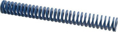 Associated Spring Raymond - 3/4" Hole Diam, 3/8" Rod Diam, 6" Free Length, Blue Die Spring - 150 Lb Max Deflection, 3" Max Deflection, Medium Duty, Chromium Alloy Steel - Eagle Tool & Supply