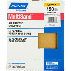 11″ × 9″ Multisand Paper Sheet 150 Grit Fine Aluminum Oxide - Eagle Tool & Supply