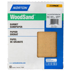 11″ × 9″ Woodsand A511 Paper Sheet 220 Grit Very Fine Garnet - Eagle Tool & Supply