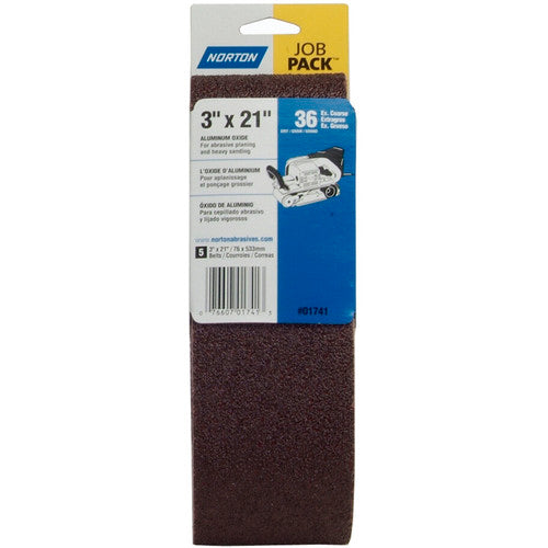 3″ × 21″ Metalite R215 Portable Belt 36 Grit Aluminum Oxide - Eagle Tool & Supply