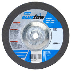 7″ × 1/4″ × 5/8″ 20X High Performance Flap Disc Type 29 40 Grit - Eagle Tool & Supply