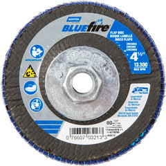 ‎4-1/2″ × 1/4″ × 5/8″-11 20X High Performance Flap Disc Type 29 Conical 80 Grit - Eagle Tool & Supply