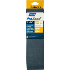 3″ × 24″ NorZon R811 Portable Belt 120 Grit Zirconia Alumina - Eagle Tool & Supply