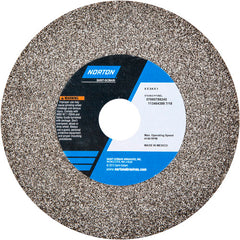 6″ × 3/4″ × 1″ Gemini Alundum Bench & Pedestal Wheel Type 01 Straight 36/46 - Eagle Tool & Supply