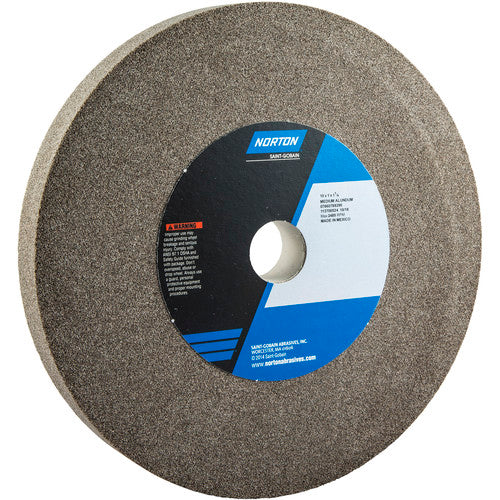 ‎10 × 1 × 1-1/4″ Gemini Bench and Pedestal Wheel 57A 60 N VBE Type 01 - Eagle Tool & Supply