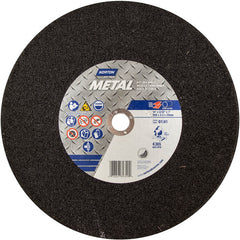 14″ × 7/64″ × 1″ Metal Chopsaw Cut-Off Wheel Type 01 Straight 36 Grit Aluminum Oxide - Eagle Tool & Supply