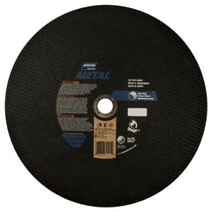 14″ × 7/64″ × 1″ Metal Chopsaw Cut-Off Wheel Type 01 Straight 36 Grit Aluminum Oxide - Eagle Tool & Supply