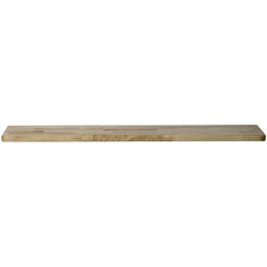 Hallowell - 9-1/2" Wide x 1-1/4" High x 36" Deep, Locker Benchtop - Eagle Tool & Supply
