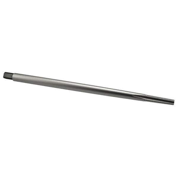 Hertel - 1/16-27 NPT, 4 Flute, Plug Chamfer, Bright Finish, High Speed Steel, Extension Pipe Tap - 6" OAL - Eagle Tool & Supply
