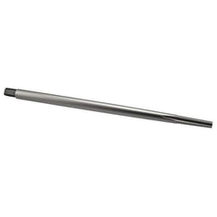Hertel - 1/16-27 NPT, 4 Flute, Plug Chamfer, Bright Finish, High Speed Steel, Extension Pipe Tap - 6" OAL - Eagle Tool & Supply