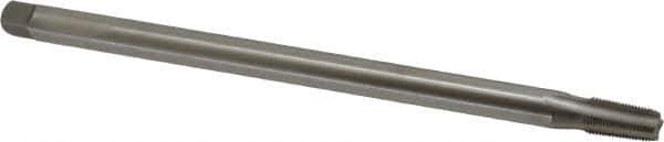 Hertel - 1/8-27 NPT, 4 Flute, Plug Chamfer, Bright Finish, High Speed Steel, Extension Pipe Tap - 8" OAL, 7/16" Shank Diam, 3/4" Thread Length - Eagle Tool & Supply