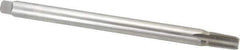 Hertel - 3/8-18 NPT, 4 Flute, Plug Chamfer, Bright Finish, High Speed Steel, Extension Pipe Tap - 10" OAL, 0.7" Shank Diam, 1-1/16" Thread Length - Eagle Tool & Supply