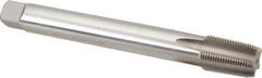 Hertel - 3/4-14 NPT, 5 Flute, Plug Chamfer, Bright Finish, High Speed Steel, Extension Pipe Tap - 8" OAL, 0.9093" Shank Diam, 1-3/8" Thread Length - Eagle Tool & Supply