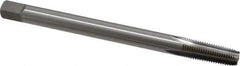 Hertel - 1/16-27 NPT, 4 Flute, Plug Chamfer, Bright Finish, High Speed Steel, Extension Pipe Tap - 4" OAL - Eagle Tool & Supply