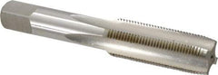 Hertel - 5/8-18 UNF, H4, 4 Flute, Plug Chamfer, Bright Finish, High Speed Steel Hand STI Tap - 4-1/32" OAL, 1-13/16" Thread Length - Eagle Tool & Supply