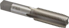 Hertel - 3/4-10 UNC, H3, 4 Flute, Plug Chamfer, Bright Finish, High Speed Steel Hand STI Tap - 4-11/16" OAL, 2-7/32" Thread Length - Eagle Tool & Supply