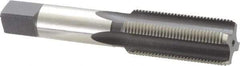 Hertel - 3/4-16 UNF, H3, 4 Flute, Bottoming Chamfer, Bright Finish, High Speed Steel Hand STI Tap - 4-15/32" OAL, 2" Thread Length - Eagle Tool & Supply