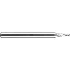 Harvey Tool - 0.055" Body Diam, 120°, 1-1/2" OAL, 2-Flute Solid Carbide Spotting Drill - Exact Industrial Supply