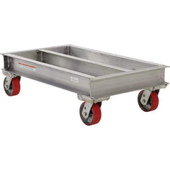 Vestil - 2,000 Lb Capacity Aluminum Dolly - 42" Long x 40" Wide - Eagle Tool & Supply