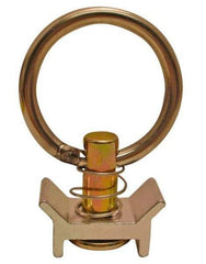 Erickson Manufacturing - 6' Long x 1" Wide, 1,500 Lb Basket Capacity, Polyester Web Sling - Black - Eagle Tool & Supply