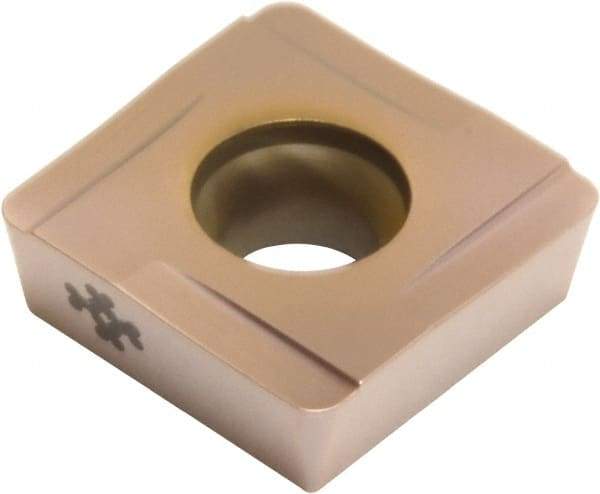 Sumitomo - SPGG322 L Grade T3000Z Cermet Turning Insert - TiN/AlN Finish, 90° Square, 3/8" Inscr Circle, 1/8" Thick, 1/32" Corner Radius - Eagle Tool & Supply