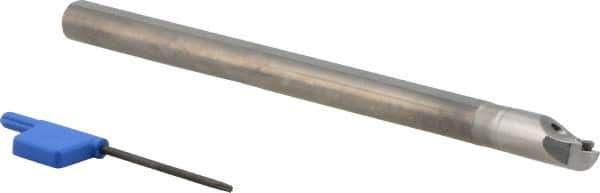 Iscar - 0.413" Min Bore Diam, 6" OAL, 3/8" Shank Diam, E-SWUB Indexable Boring Bar - WB.. 520L Insert, Screw or Clamp Holding Method - Eagle Tool & Supply