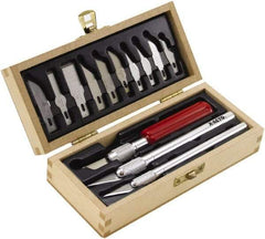 X-ACTO - Hobby Knife Set - 16 Pieces, Includes Knife, Blade - Eagle Tool & Supply