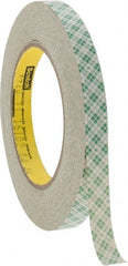 3M - 1/2" x 36 Yd Rubber Adhesive Double Sided Tape - Eagle Tool & Supply