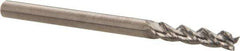 Accupro - 13/32", 1" LOC, 7/16" Shank Diam, 2-3/4" OAL, 3 Flute, Solid Carbide Square End Mill - Single End, Uncoated, Spiral Flute, 37° Helix, Centercutting, Right Hand Cut, Right Hand Flute - Eagle Tool & Supply