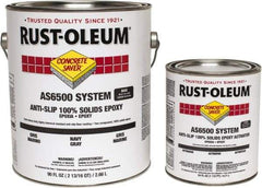 Rust-Oleum - 1 Gal Kit Gloss Navy Gray Antislip Epoxy - 25 to 35 Sq Ft/Gal Coverage, <50 g/L VOC Content - Eagle Tool & Supply