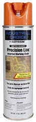 Rust-Oleum - 17 fl oz Orange Marking Chalk - 500' to 530' Coverage at 1-1/4" Wide, Water-Based Formula - Eagle Tool & Supply