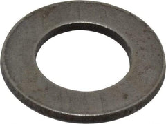 Value Collection - 1" Screw, Grade SAE 1035-1050 Steel Structural Flat Washer - 1-1/8" ID x 2" OD, Plain Finish - Eagle Tool & Supply