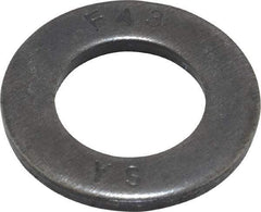 Value Collection - 3/4" Screw, Grade SAE 1035-1050 Steel Structural Flat Washer - 13/16" ID x 1-15/32" OD, Plain Finish - Eagle Tool & Supply
